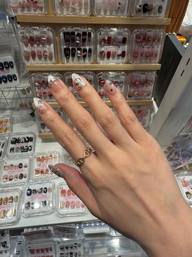 Silver Hello Kitty